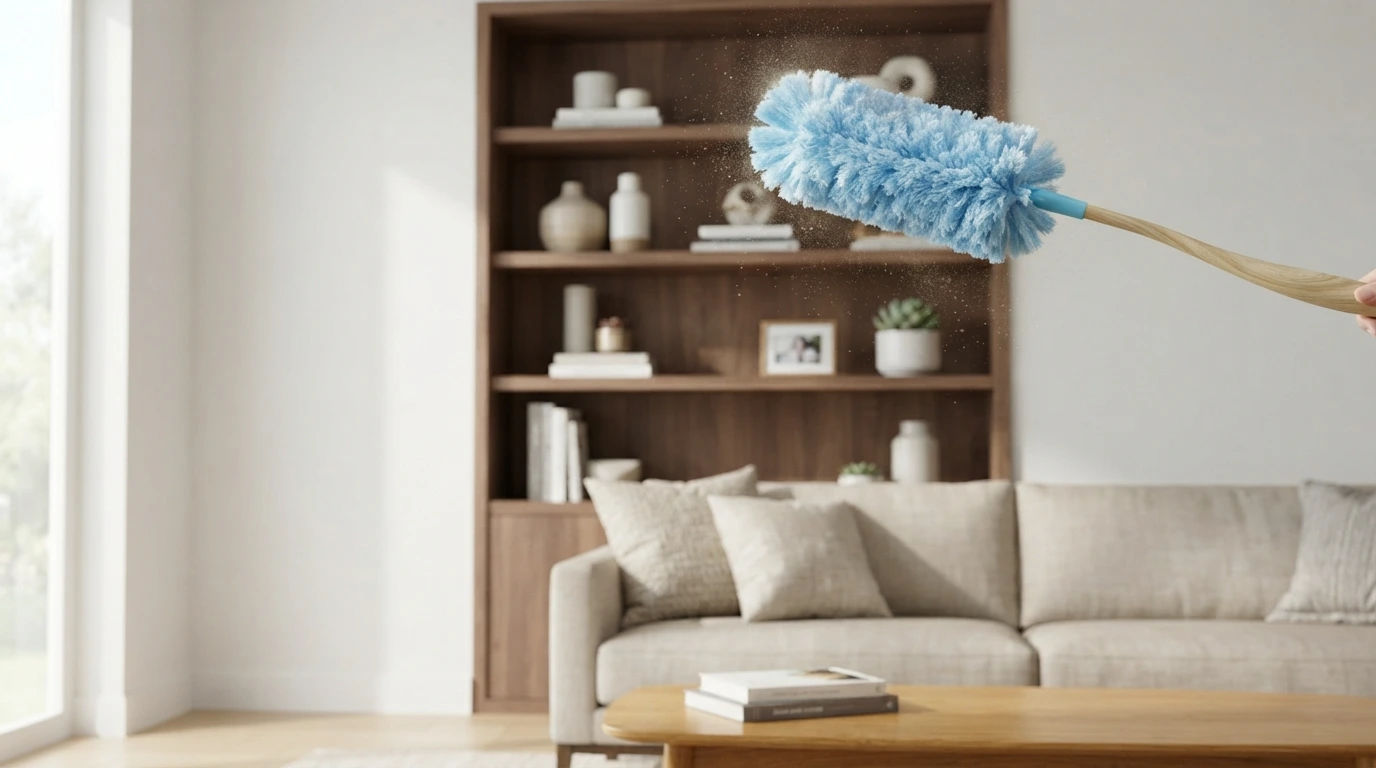 Grab a bookshelf ceiling fan touched you’ll know answer. Dust accumulates gently, in areas that you can only notice looking over a distance of a room. When you want get rid of buildup without pulling out rag spray bottle each time, turn one of more common tools you reach for – a Swiffer Duster.