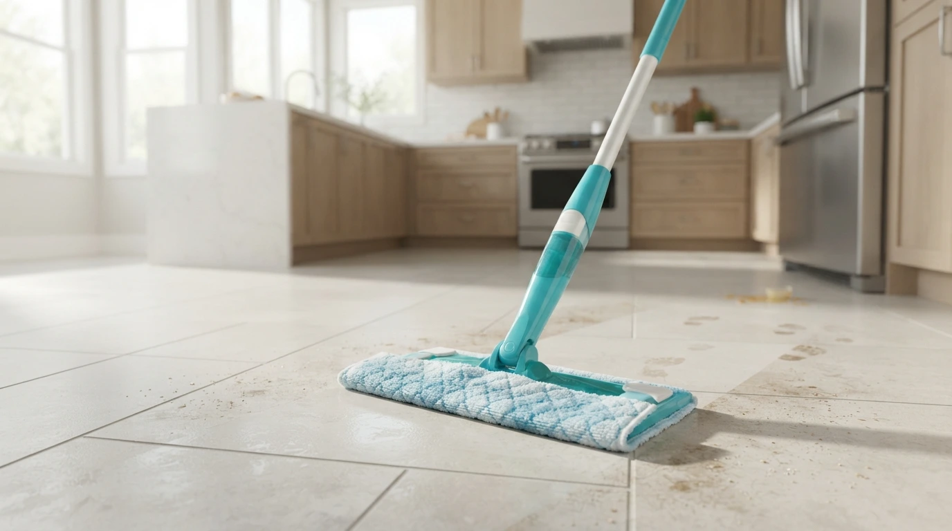 Swiffer Wet Pads are cleaning pads that are already wet and can be attached to a compatible Swiffer mop handle. They are different from dry sweeping cloths, since they are already loaded with a cleaning solution and you don’t need to have a separate bottle or bucket before you begin. They are one of several types of Swiffer floor cleaning pads—others being dry pads and spray pads such as Wetjet.