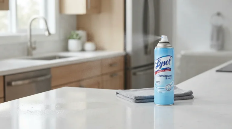 Learn how Lysol Disinfectant Spray works, where to use it, how to disinfect surfaces safely, and important precautions for everyday cleaning.