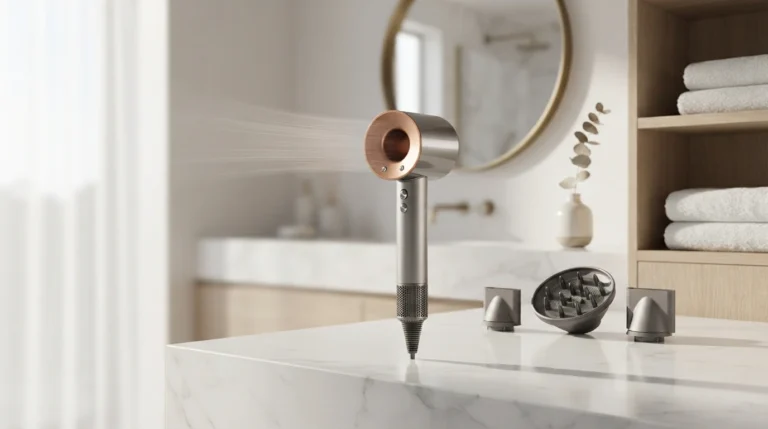 The Dyson Hair Dryer Guide, best known under the Supersonic name, took a category most people never thought much about and turned it into a genuine talking point. Instead of a bulky motor housed in the head like a traditional dryer, Dyson moved the motor into the handle, which changes both the balance of the tool and how the airflow is engineered.